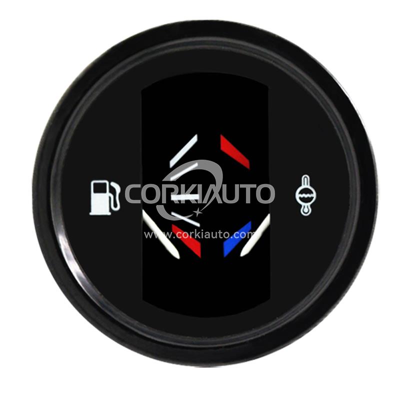 MASSEY FERGUSON 398 396 3698122M91 WATER TEMPERATURE AND OIL METER