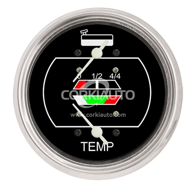 MASSEY FERGUSON Tractor 1265 Tractor 1255 3305408M93 WATER TEMPERATURE AND OIL METER 