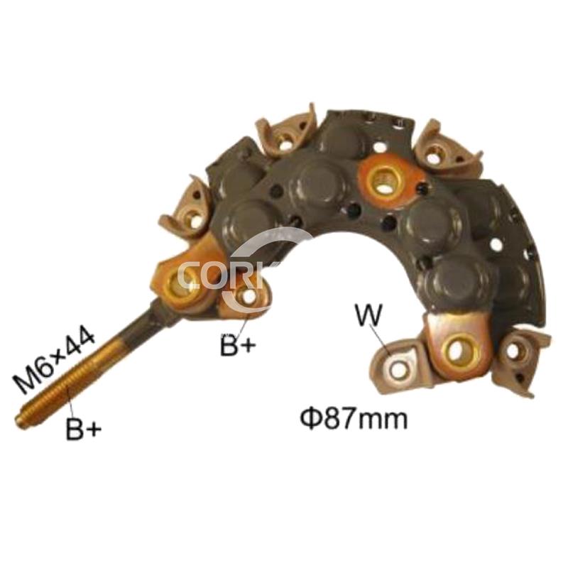 DENSO 021580-3130 TOYOTA 27357-72120 INR724 35A RECTIFIER