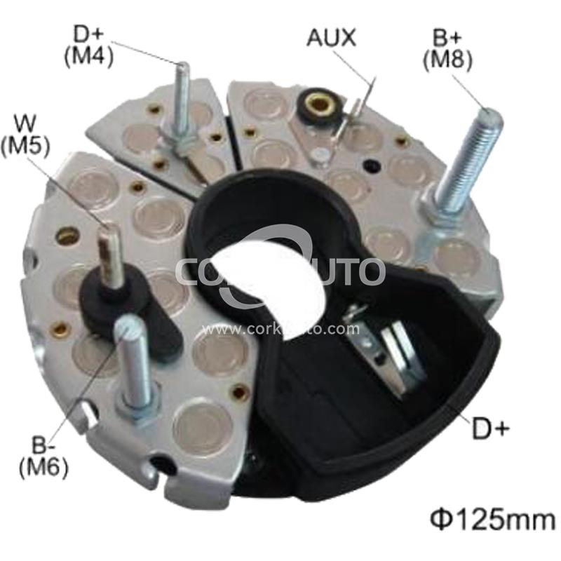 BOSCH 1127320361 IBR341 50A RECTIFIER 