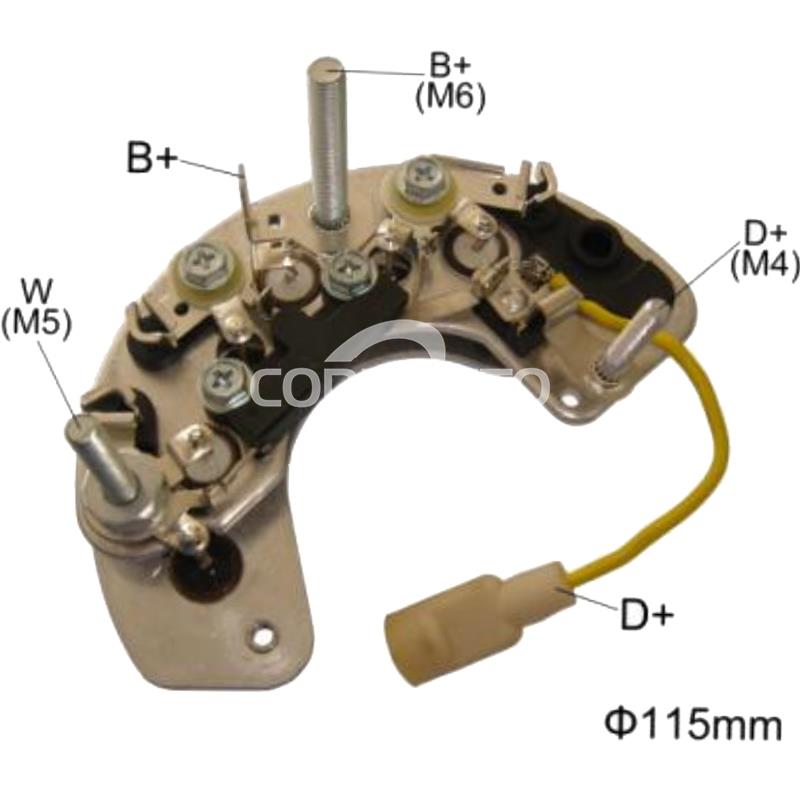 LUCAS ILR572HD 31-9222 35A RECTIFIER